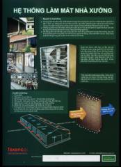 Repair and maintenance of cooling system for factory ventilation